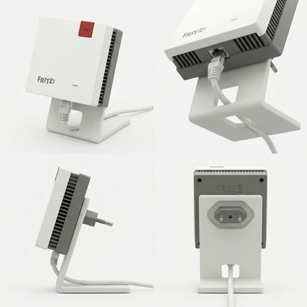 Ständer Halterung für FritzRepeater 600 1200 1200AX 1750E 2400 AVM WLAN